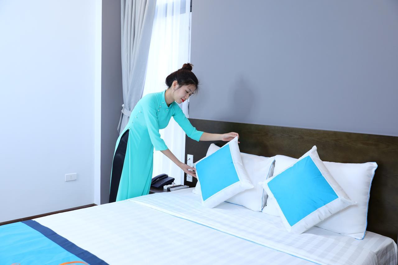 Galaxy Hotel Thai Nguyen Bagian luar foto