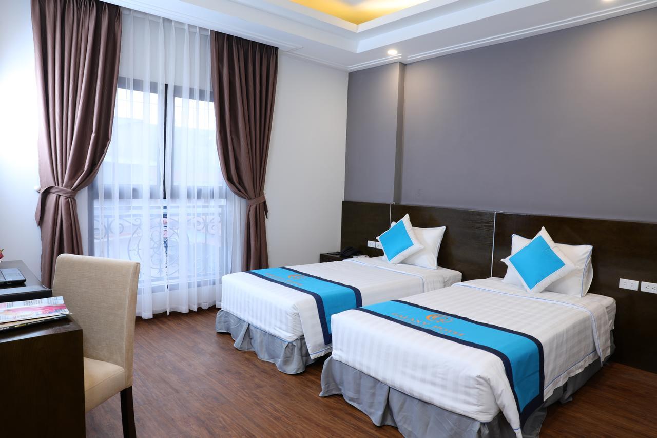 Galaxy Hotel Thai Nguyen Bagian luar foto